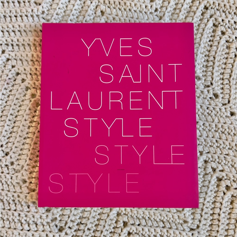 Yves Saint Laurent Style Book Paperback